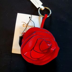 Vera Bradley Bonjour Belle Rosy outlook bag charm